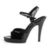 Fabulicious - FLAIR409 Sandaal met enkelband - Zwart Product image